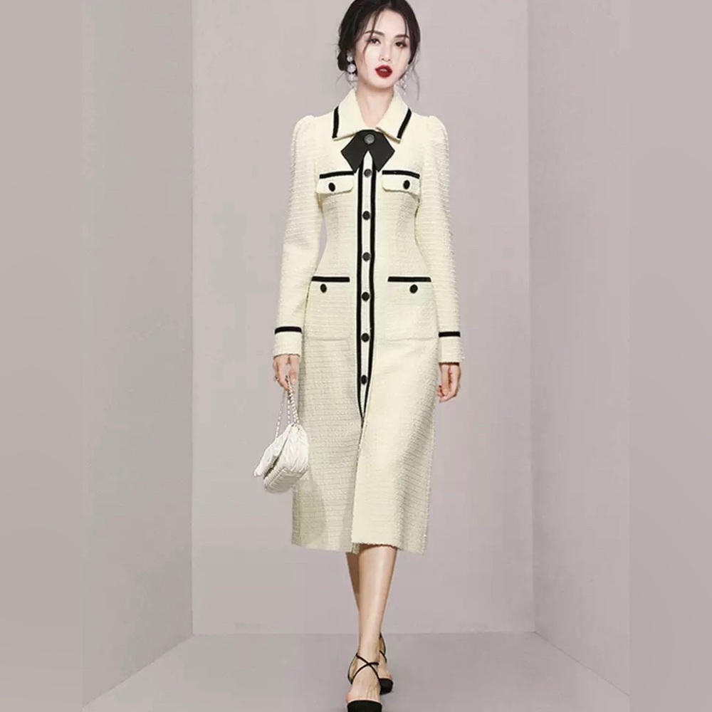 Women tweed dress - Picture 3 of 10